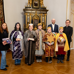 Sternsinger bei eEBS Grünwidl / Erzdiözese Wien/ Schönlaub, Stephan Schönlaub