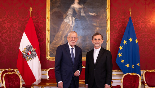 Erzbischof Grünwidl bei Bundespräsident Van der Bellen