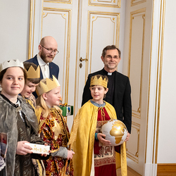 Sternsinger bei eEBS Grünwidl / Erzdiözese Wien/ Schönlaub, Stephan Schönlaub